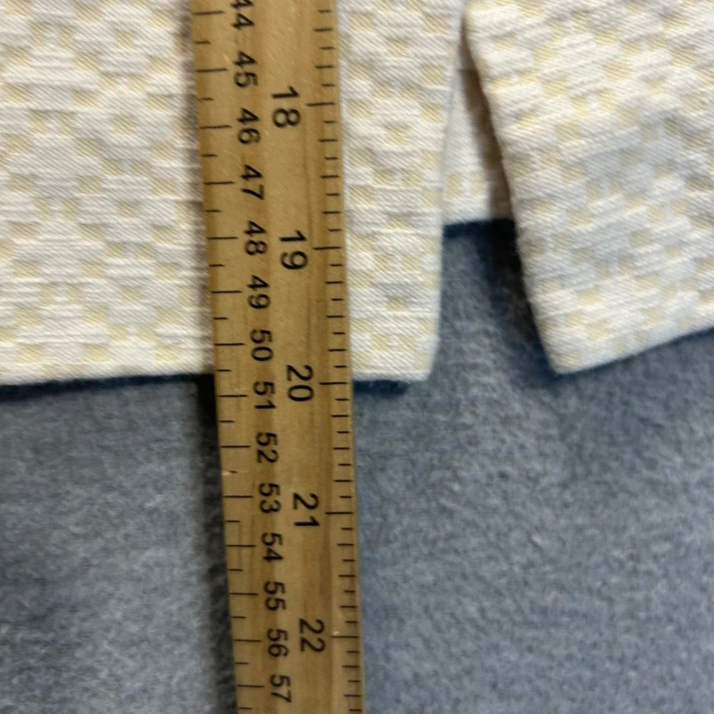 J.Crew Pencil Skirt Womens 6 Ivory Textured Jacquard Career Office Knee Wear